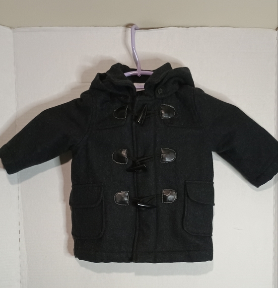 Koalo Baby Kids Gray Toggle Coat Size 12M - Picture 1 of 6
